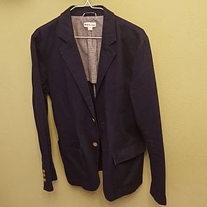 Merona Navy Blue Casual Blazer